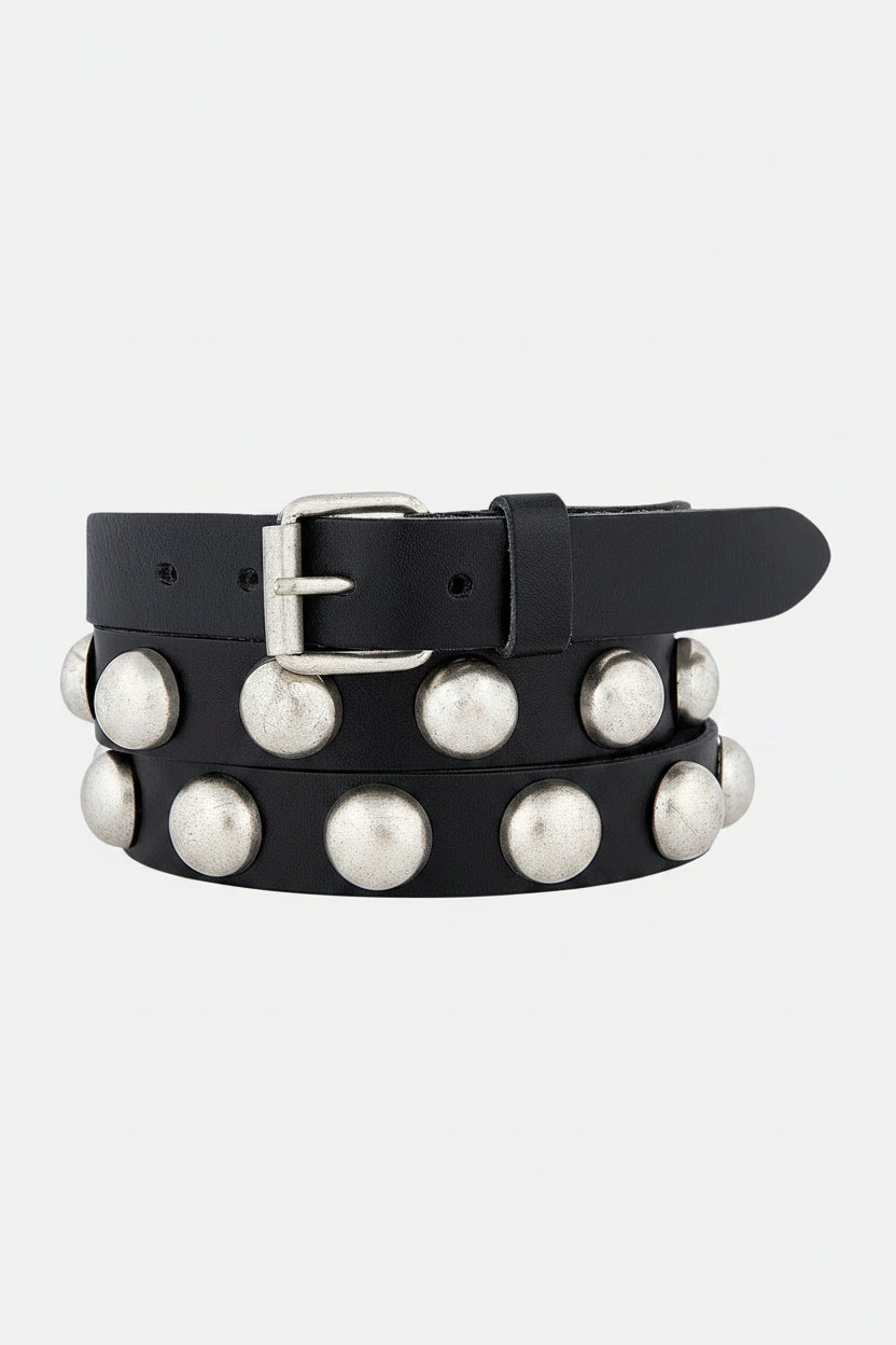 Amsterdam Heritage - Pearl Studded Leather Belt