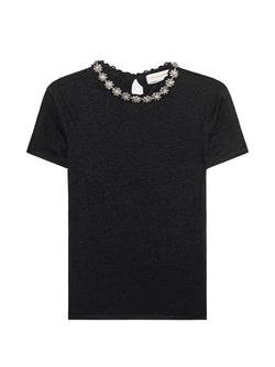 Zimmermann - Embellished Tee in Black