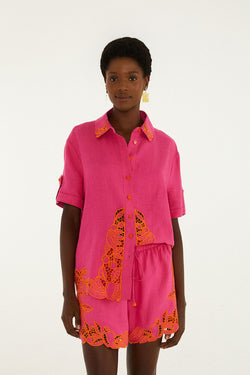 Farm Rio - Fruit Richiliuer Artisanal Buttoned Shirt