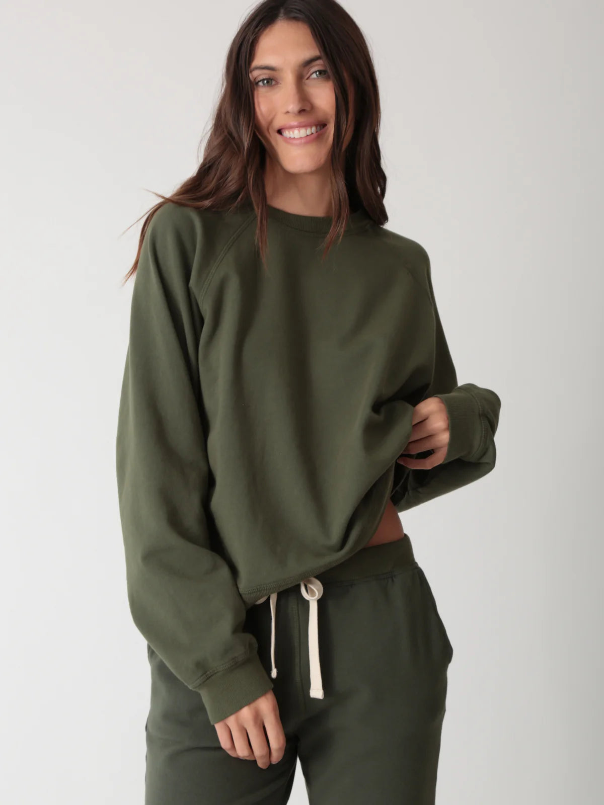 Electric & Rose - Ronan Pullover in Army