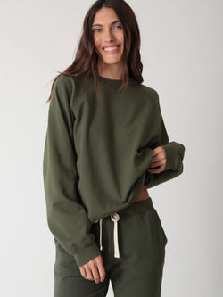 Electric & Rose - Ronan Pullover in Army