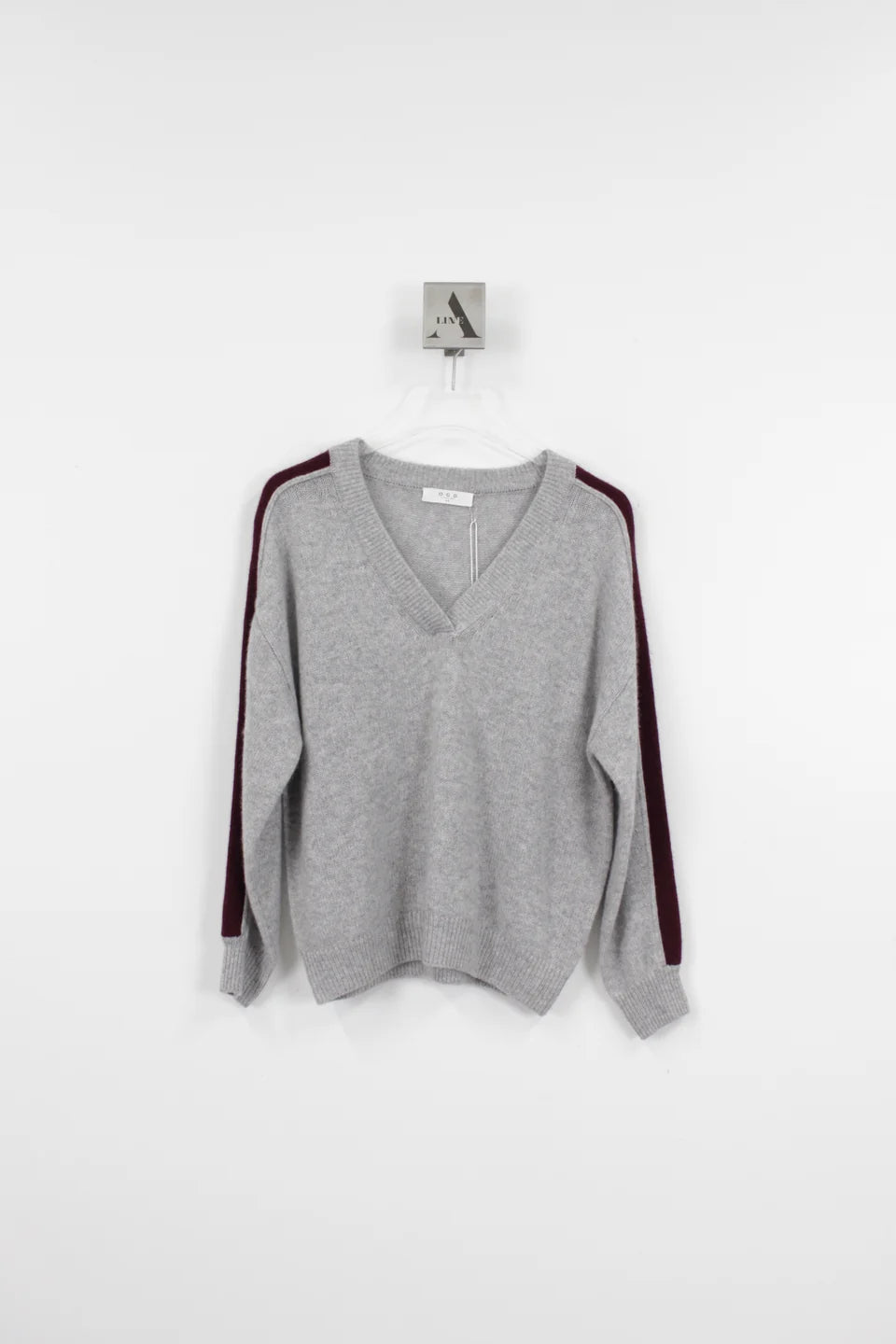 One Grey Day - Connie Cashmere VNeck
