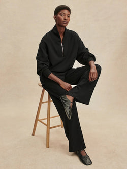 Varley- The Wide Leg Pant 28" in Black