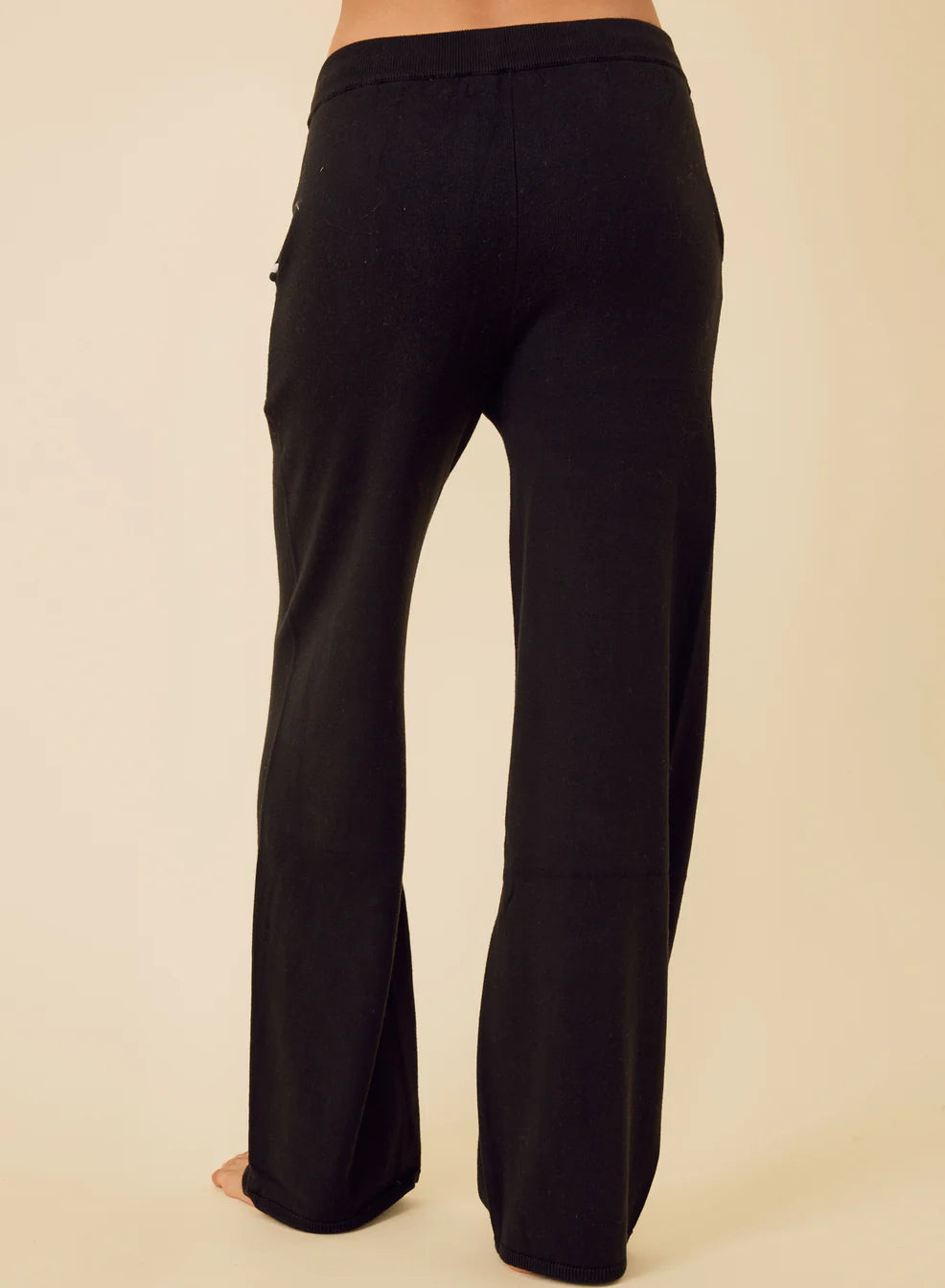 One Grey Day - Bianca Cropped Pant in Black
