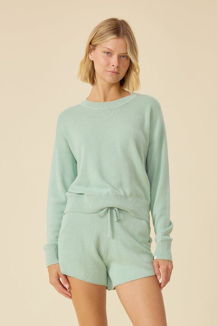 One Grey Day - Warwick Pullover in Mint
