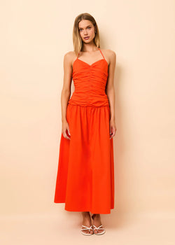 Solid & Striped - The Adina Dress in Habanero