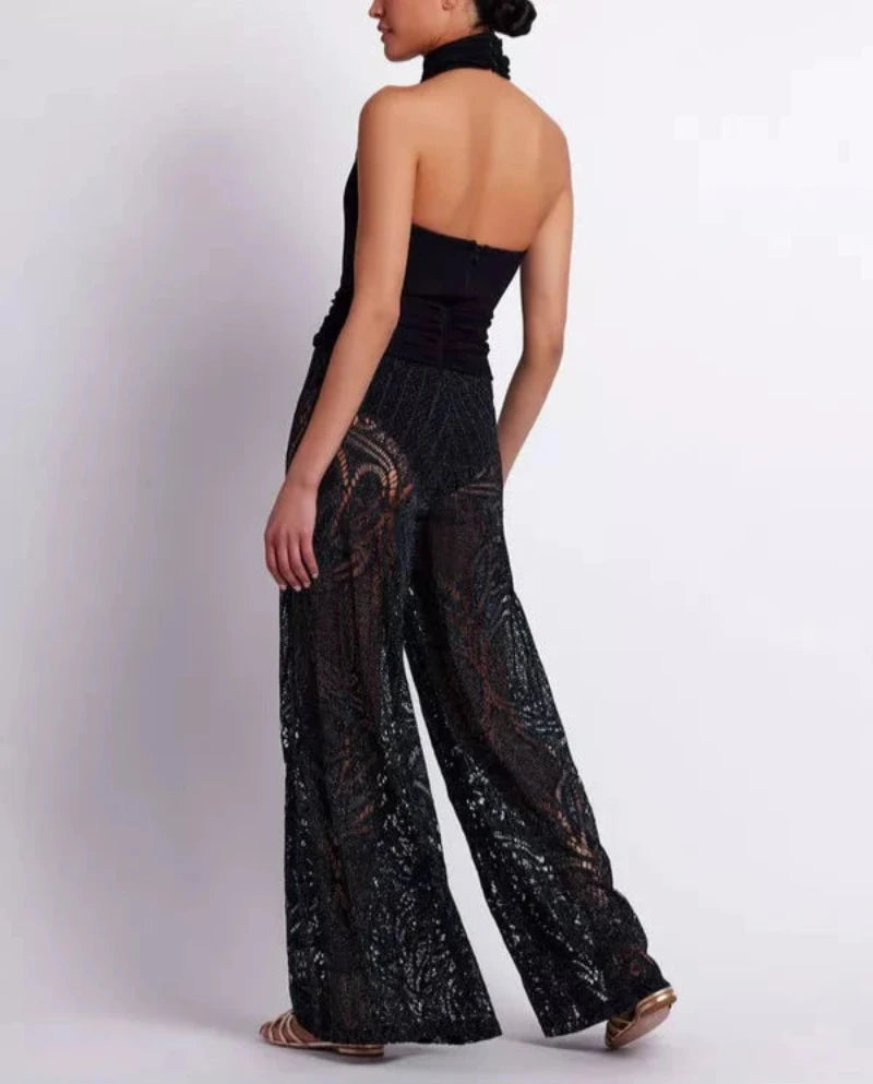 PatBo - Starfish Jumpsuit in Black