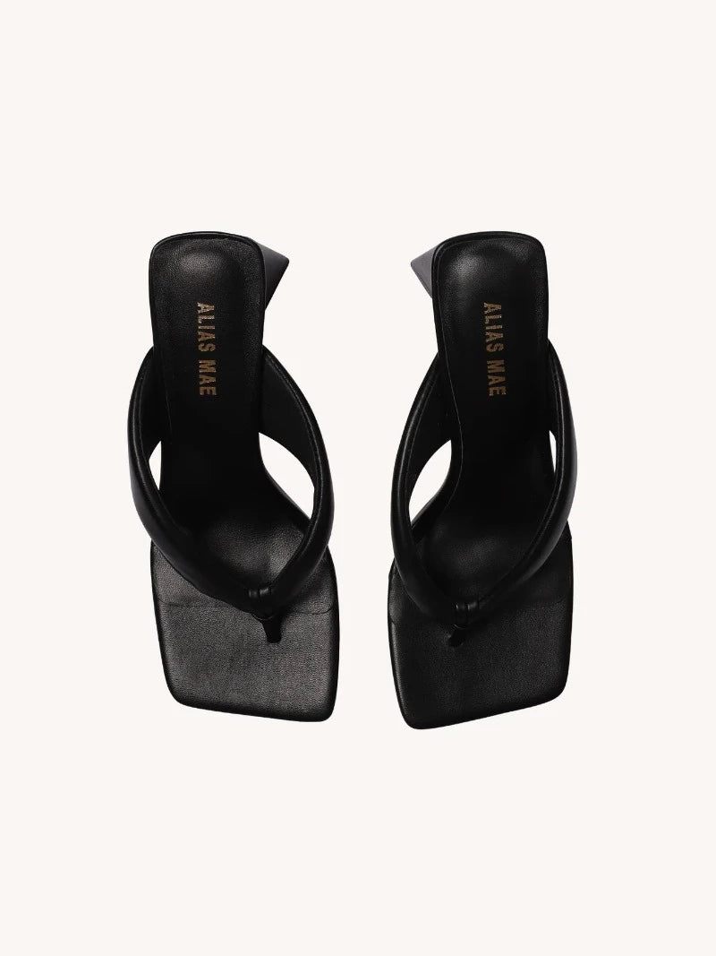 Alias Mae - Ringo Black Leather Shoes