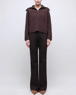 SIMKHAI - Landry Sweater in Chocolate