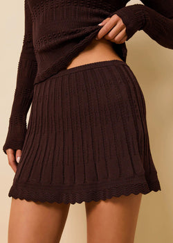 Solid & Striped - The Orlena Skirt in Truffle