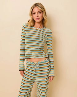 Solid & Striped - The Olandria Top in Multicolor Strip