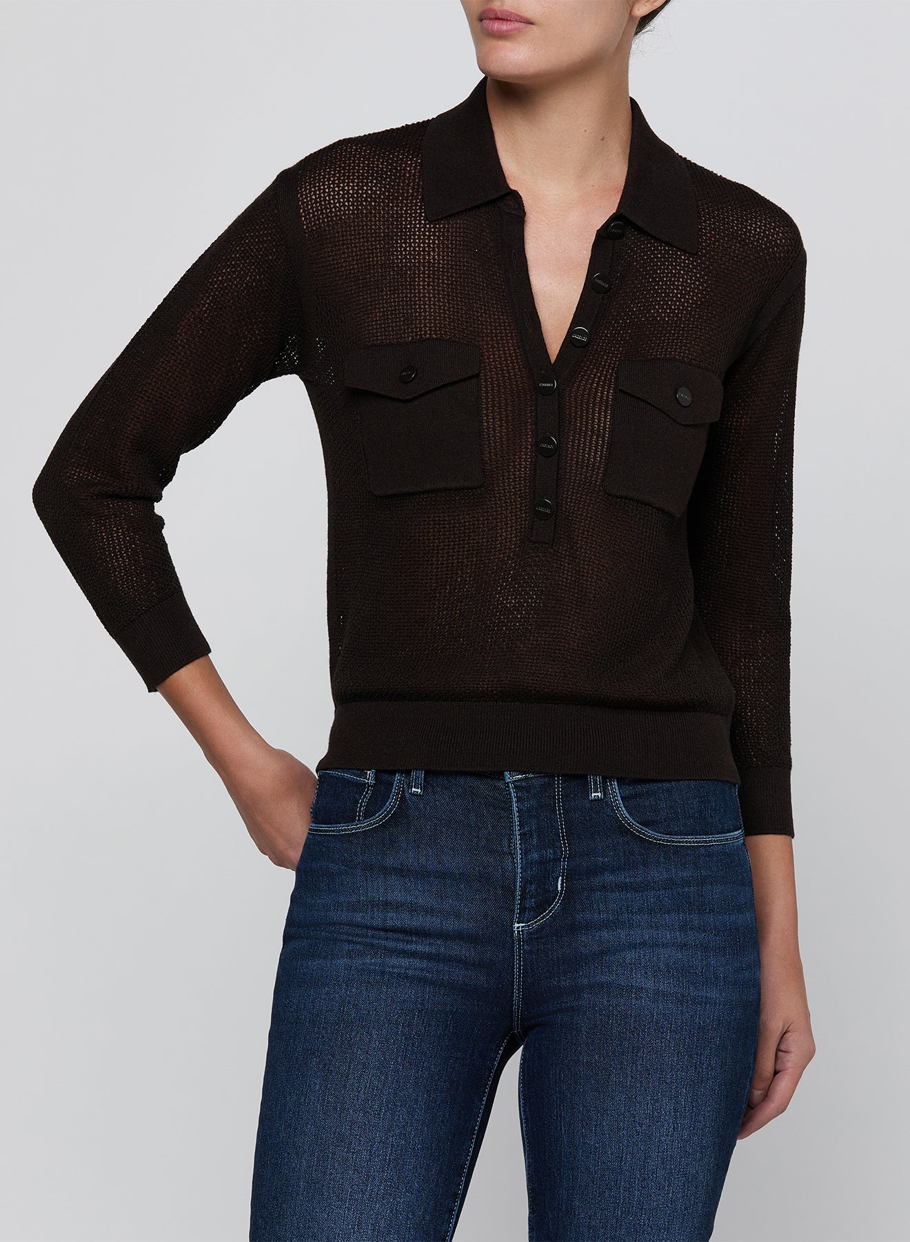 CARINE POINTELLE COLLARED SWTR
