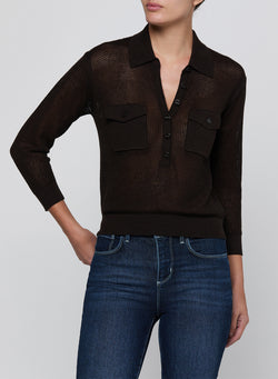 CARINE POINTELLE COLLARED SWTR