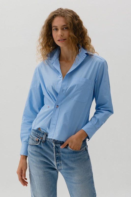 CISSA - The Daily Shirt in Garcon Blue