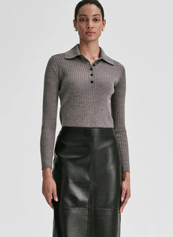 A.L.C. - Alex Top in Heather Grey