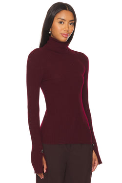 A.L.C. - Jett Top in Deep Plum