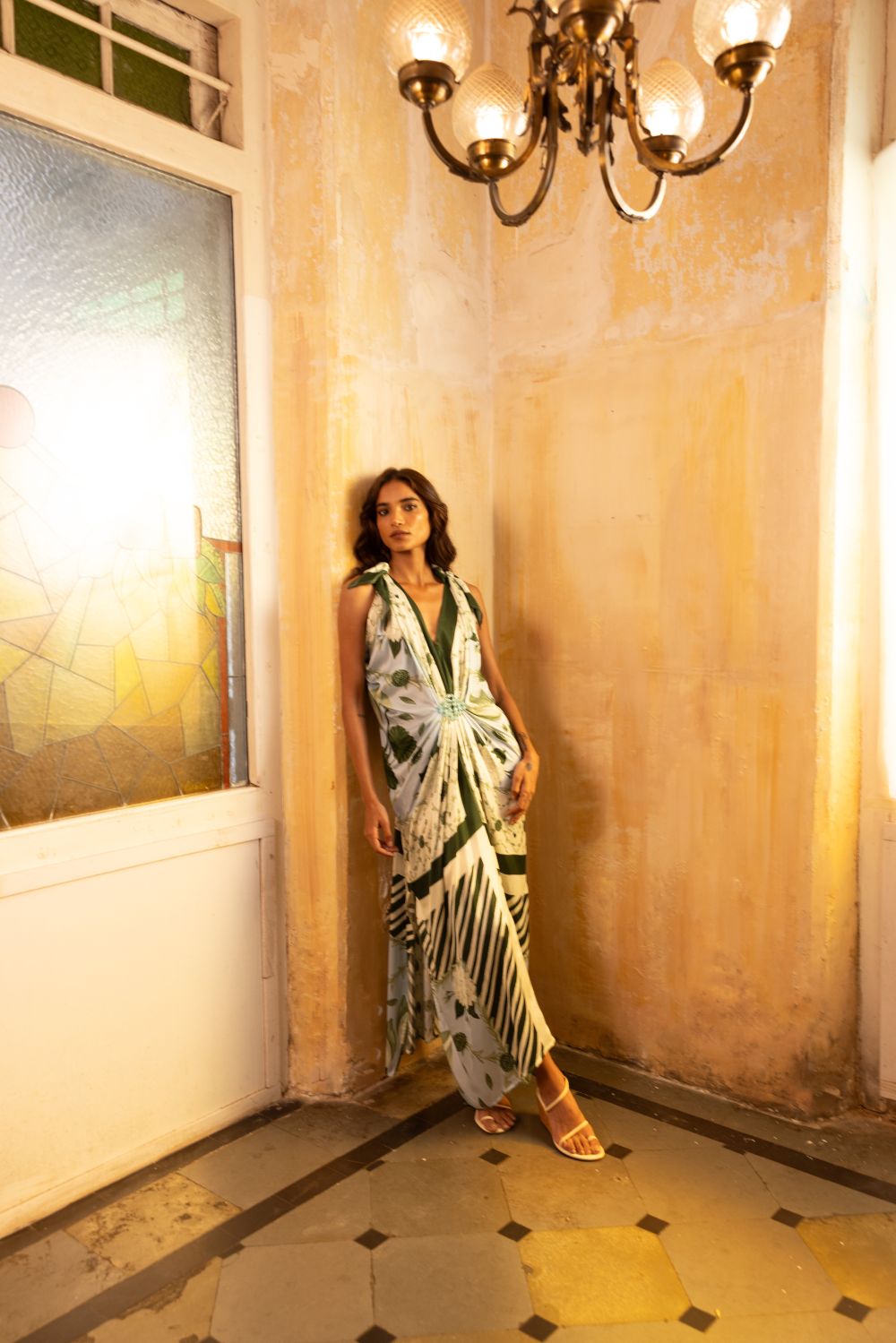 Verandah - Hand Draped Gown