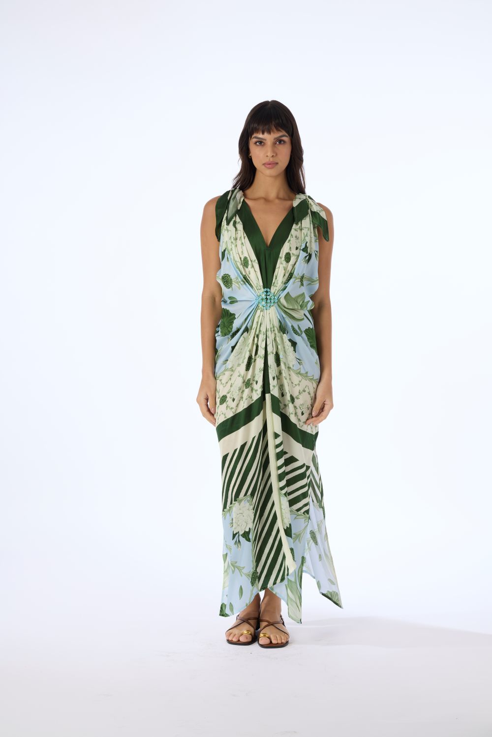 Verandah - Hand Draped Gown