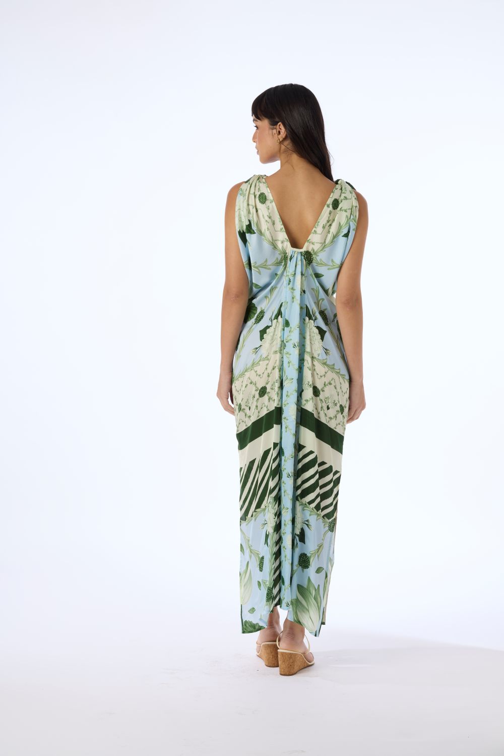 Verandah - Hand Draped Gown