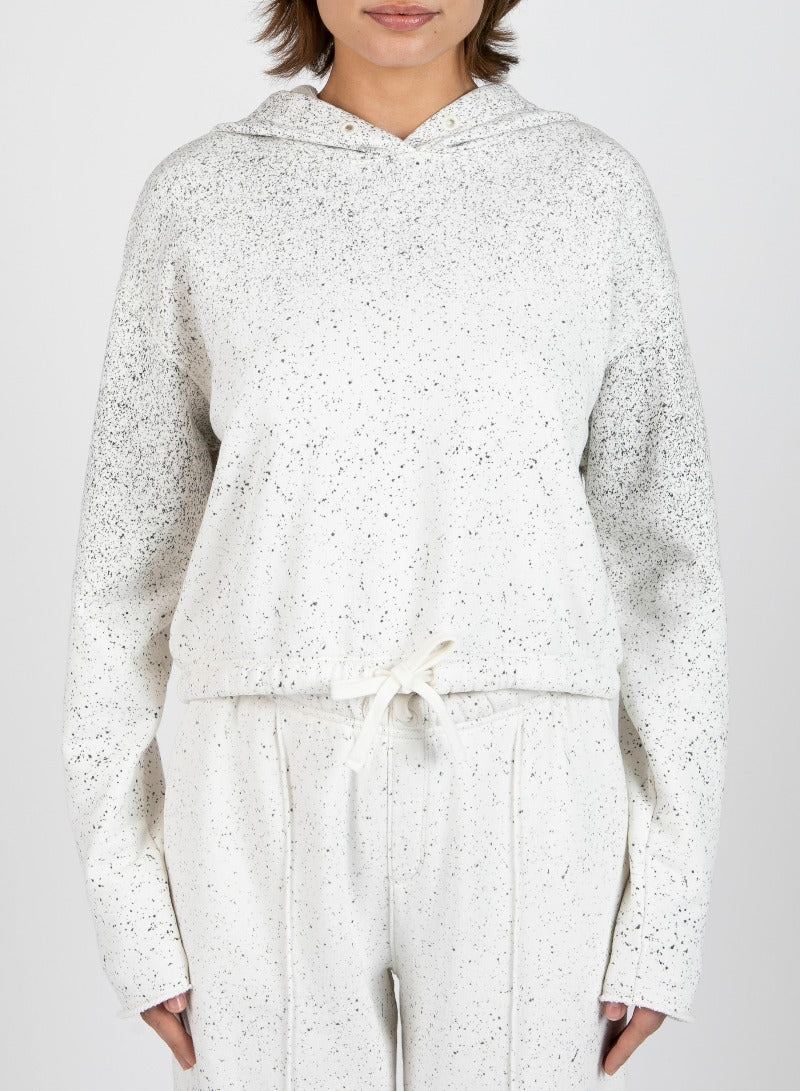 ATM - French Terry With Speckled Treatment Pullover