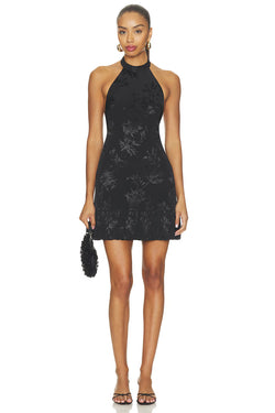 Hemant & Nandita - Rasa Ruffle Hem Mini Dress