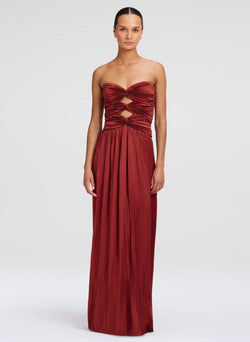 A.L.C - Brynn Dress in Sandalwood