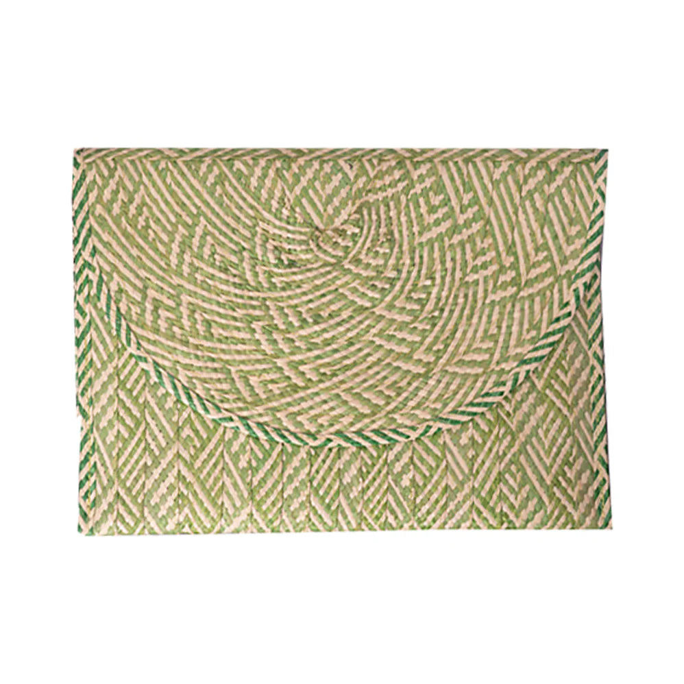 Claudia Botero Designs - Color Combo Clutch in Green