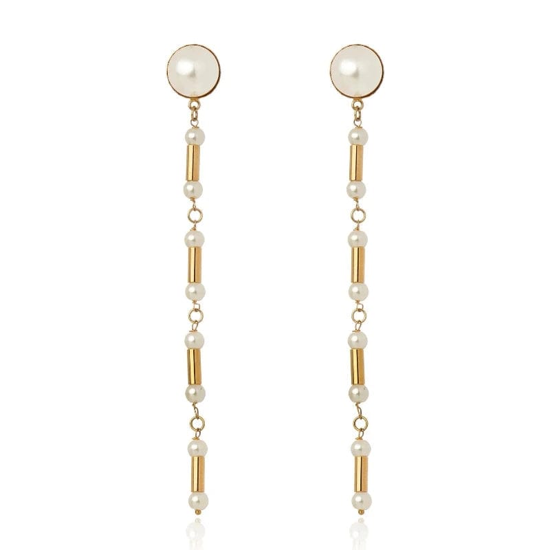 Cristina Sabatini - Hebe Earrings in Pearl Gold