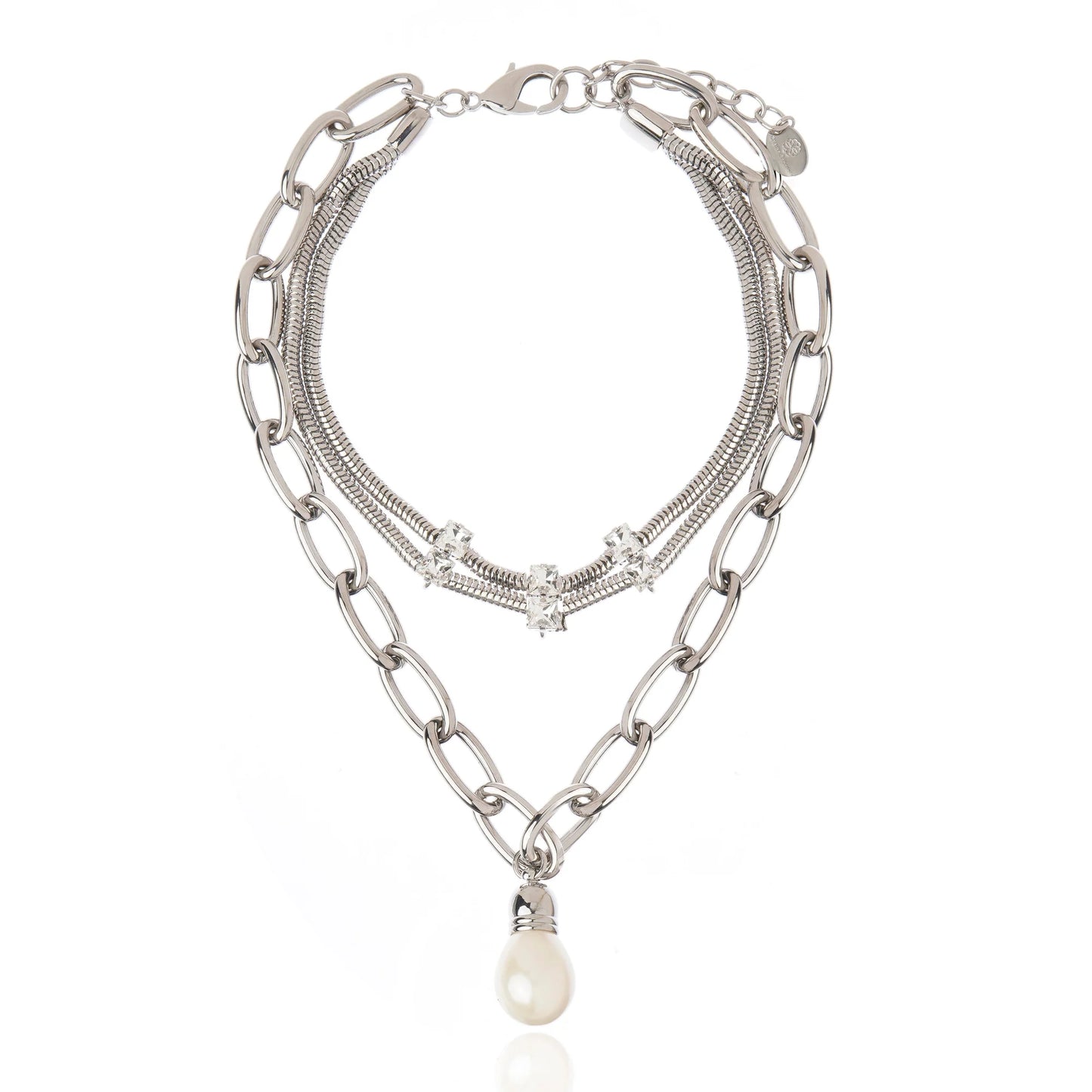 Cristina Sabatini - Majesty Necklace in Silver
