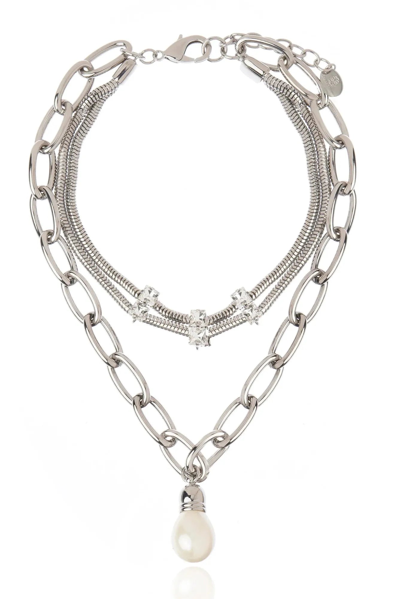 Cristina Sabatini - Majesty Necklace in Silver