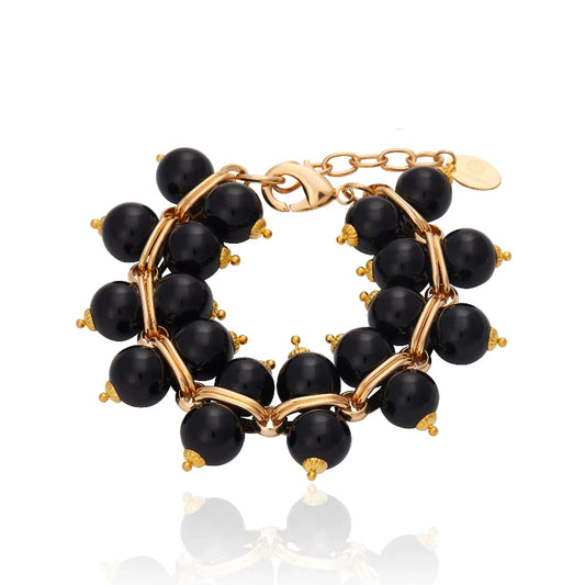 Cristina Sabatini - Taj Mahal Bracelet in Black Gold