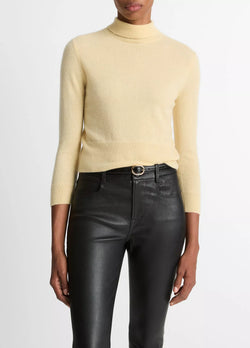Vince. - 3/4 Sleeve Mock Neck in Palazzo