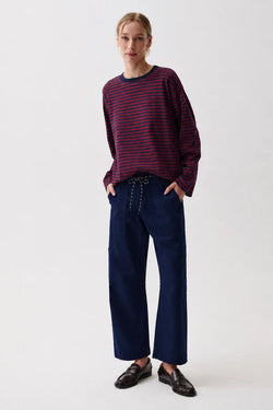 Pistola - Sabrina Curved Utility Pants in Nautical