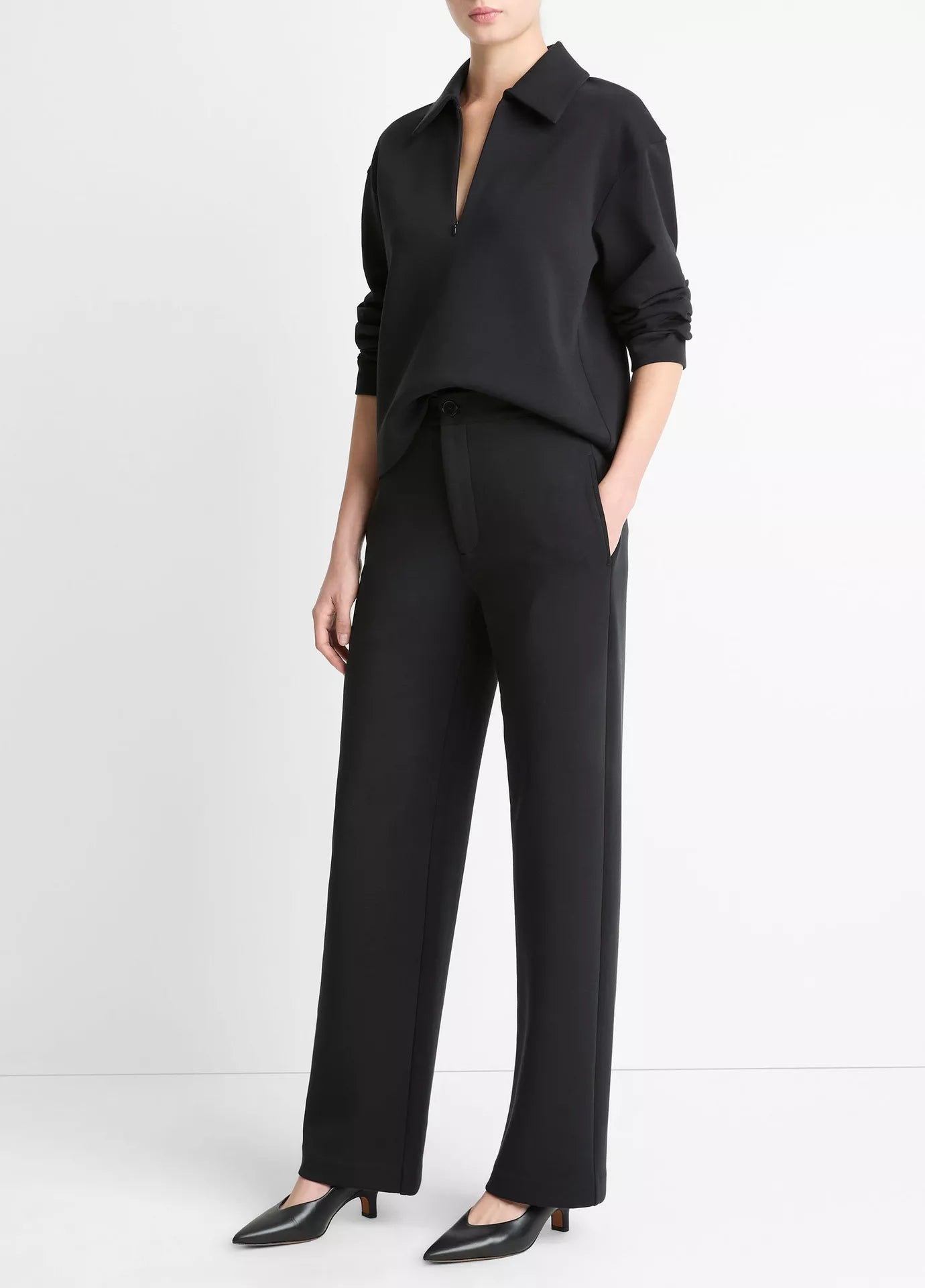 Vince. - Trouser Pant in Black