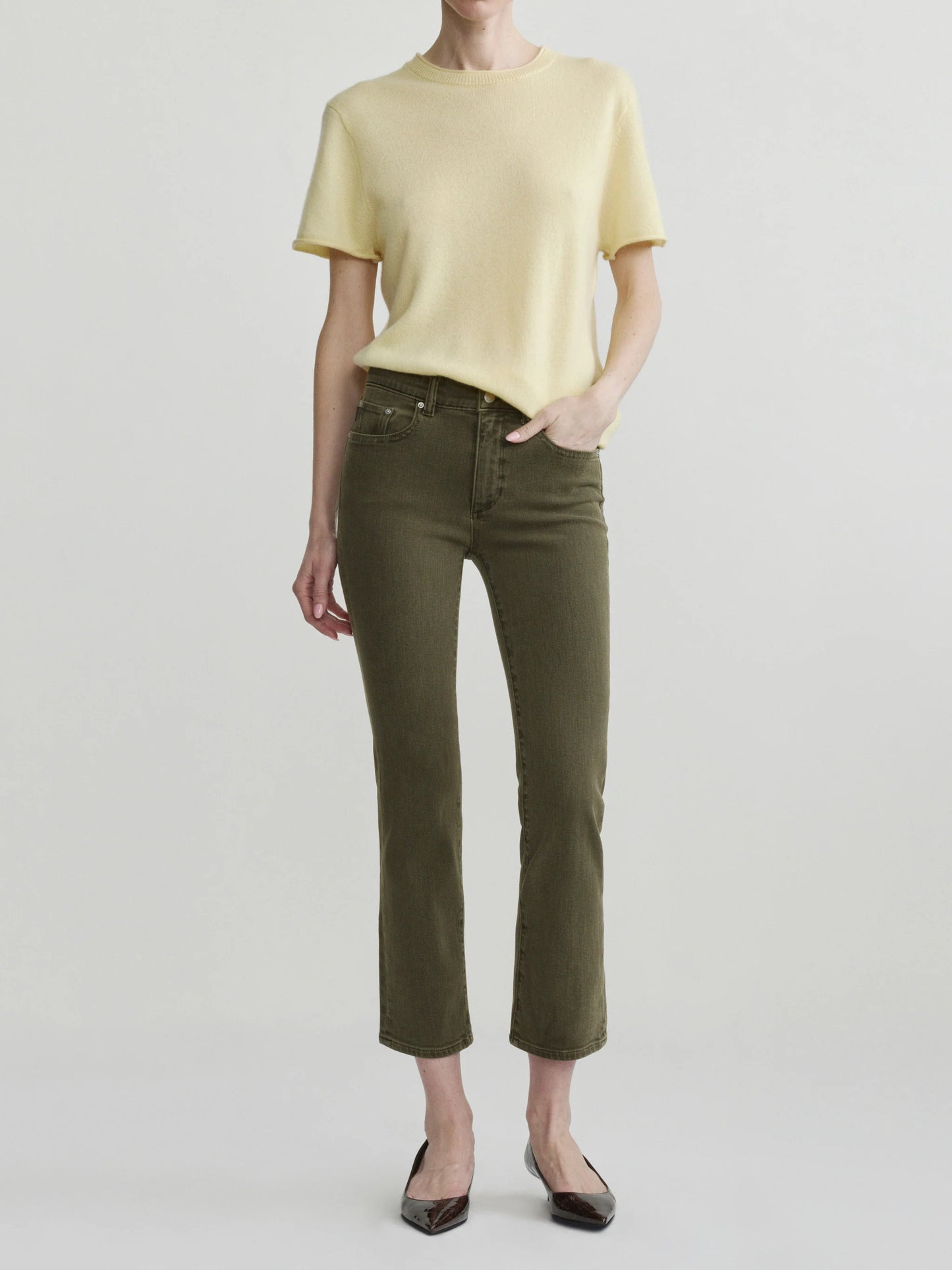 DL 1961 - Mara Straight Mid Rise Instasculpt Ankle