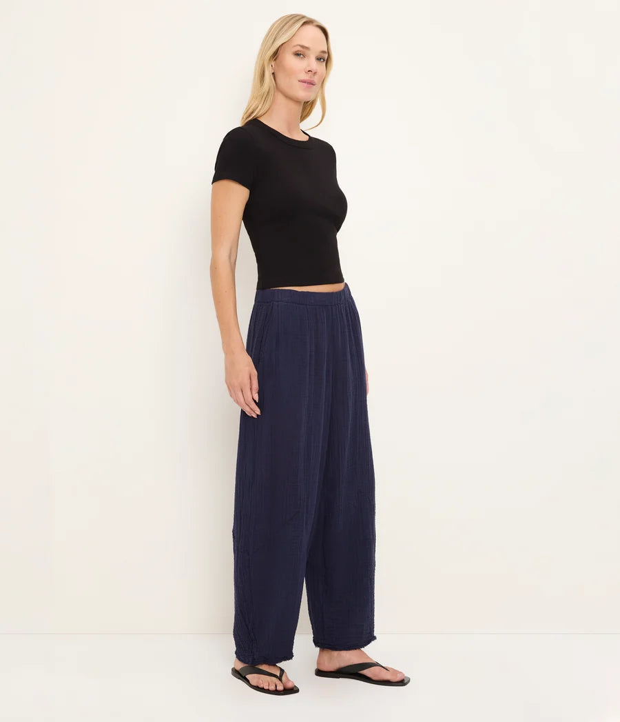 Michael Stars - Liana Pull-On Barrel Pant in Nocturnal