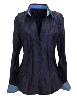 Beluva - Union Top in Navy Denium