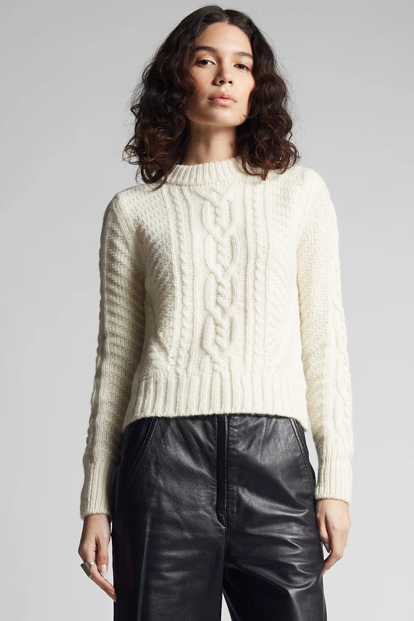 Eleven Six - Carly Sweater in Ivory