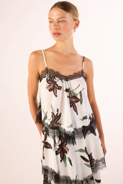 Misa Los Angeles - Cecile Top in Black Lily