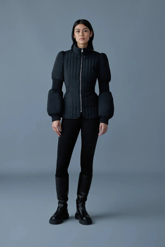 Mackage - Felicia Ladies Mixed Media Jacket in Black