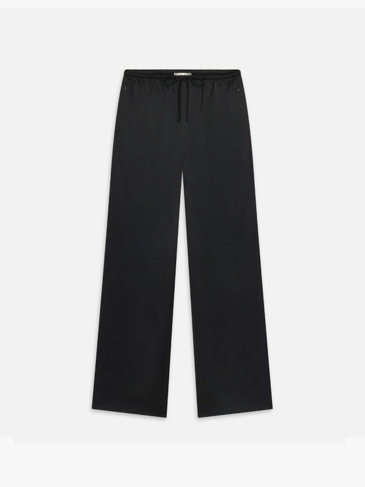 FRAME - The Silk Lounge Pant in Black