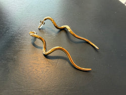 Xtraordinary Flair - Long snake earrings