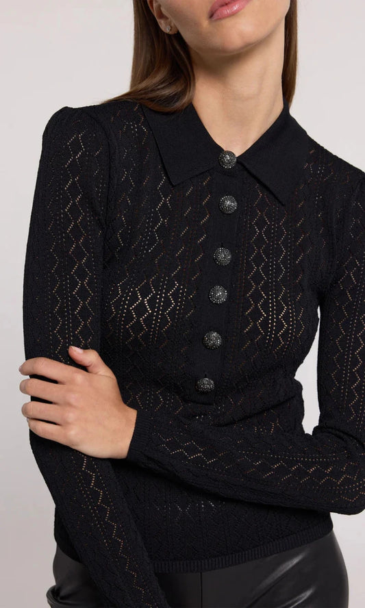 Generation Love - Angelica Pointelle Sweater