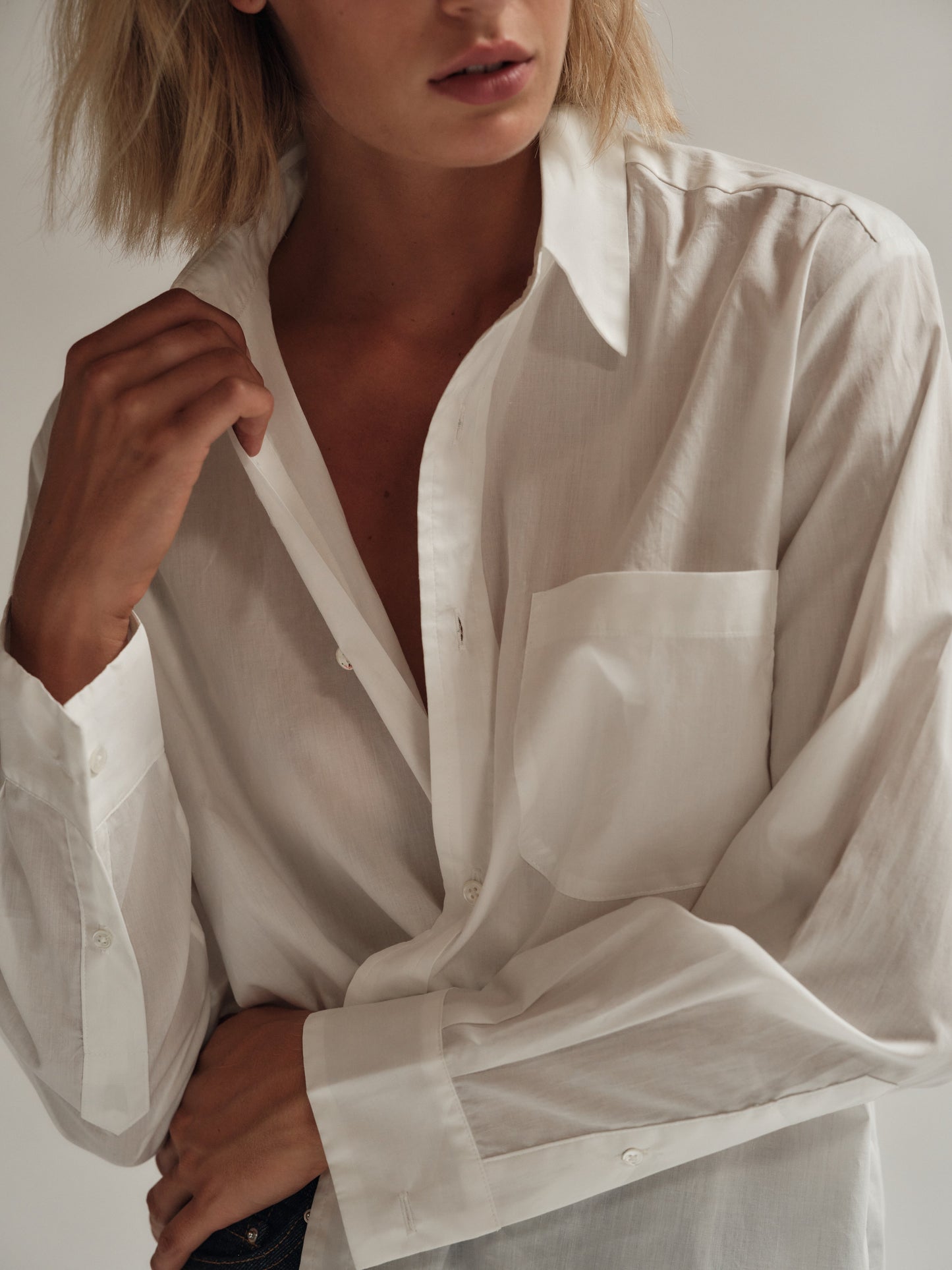 CISSA - The Daily Shirt in White