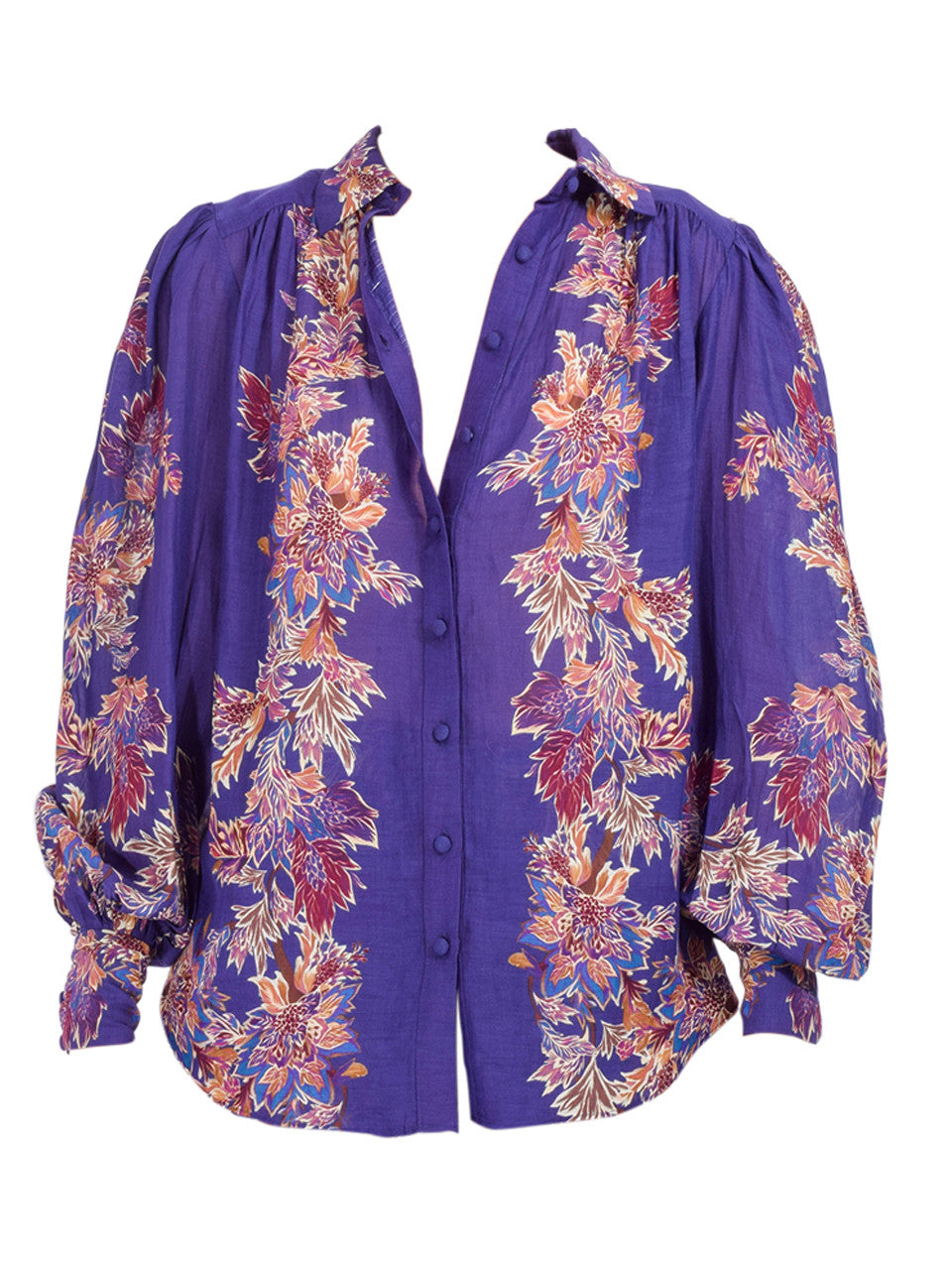 Hemant & Nandita - Boho Shirt in Midnight Blue