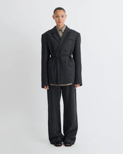 Nanushka - Osono Blazer in Black Grey