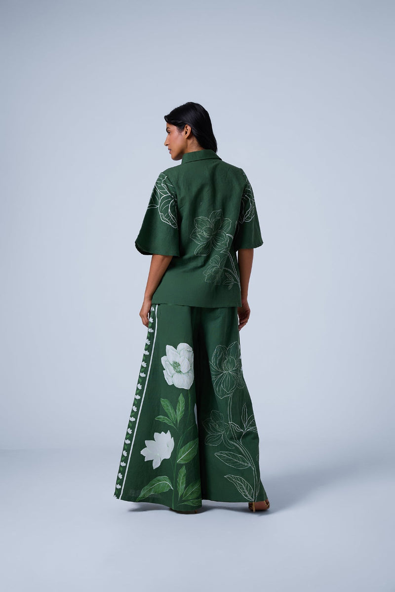 Verandah - Floral Bell Sleeve Shirt