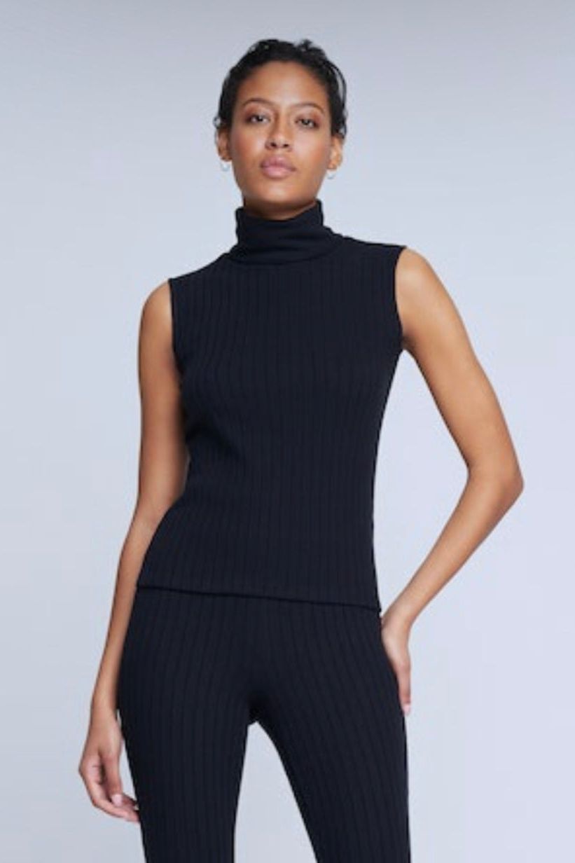 L'AGENCE - Ceci Sleeveless Turtle Neck Viva O Sol