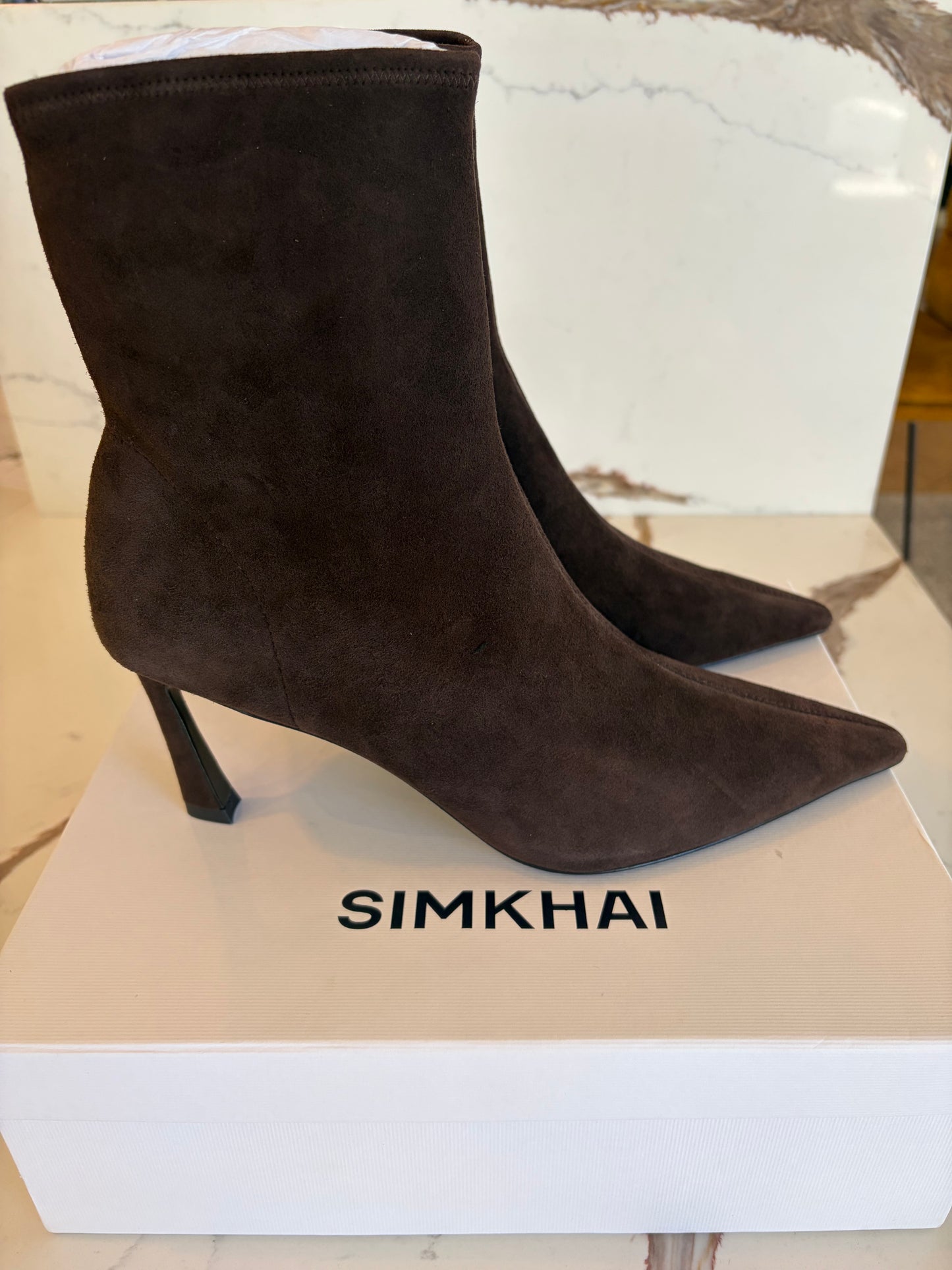 Simkhai - Katya Stretch Suede Ankle Book