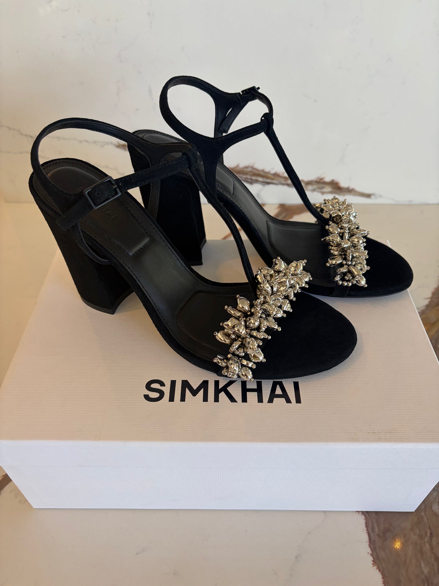 Simkhai - Stacey Heel in Black and Silver